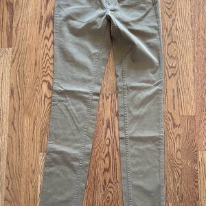 Burberry Olive Skinny Women's Jeans